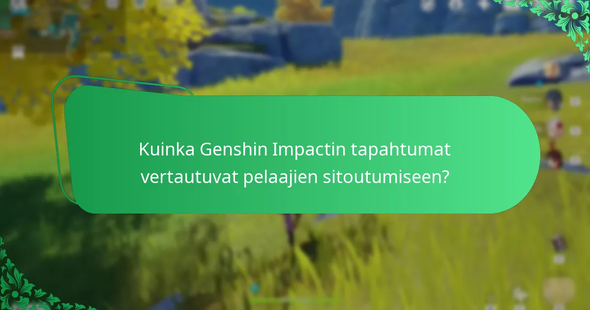 Mitkä palkinnot pelaajat voivat ansaita Genshin Impactin tapahtumista?