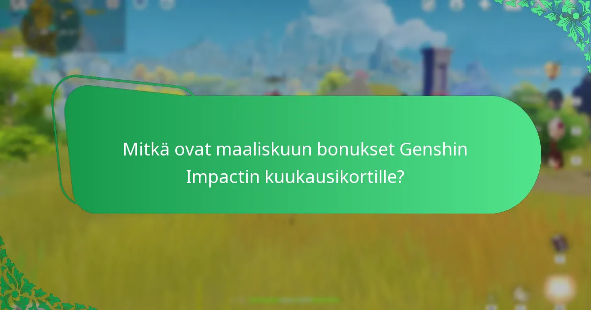 Kuinka bonukset vertautuvat tammikuun, helmikuun ja maaliskuun välillä?