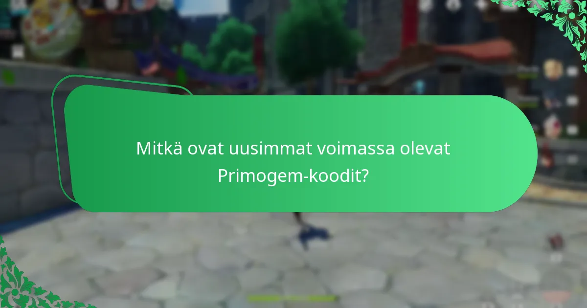 Mitkä ovat yhteisön keskustelut Primogem-koodeista?